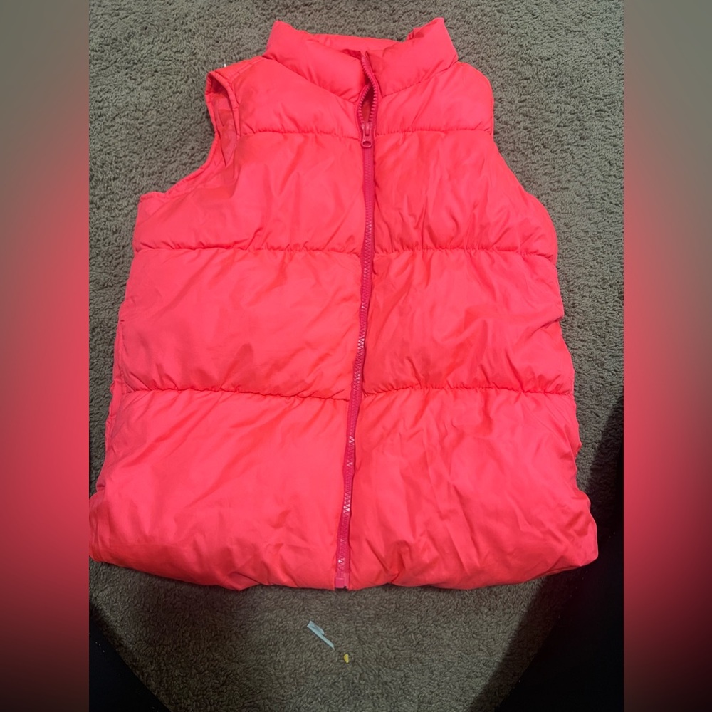 Pink Old Navy puffer vest -XL